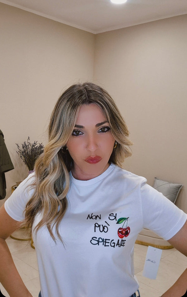T-shirt non si può spiegare