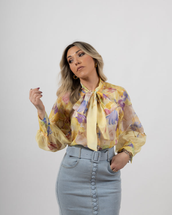 Camicia fiocco primavera