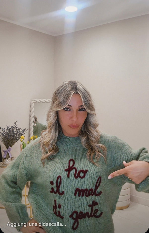 Maglia Ho il mal di gente