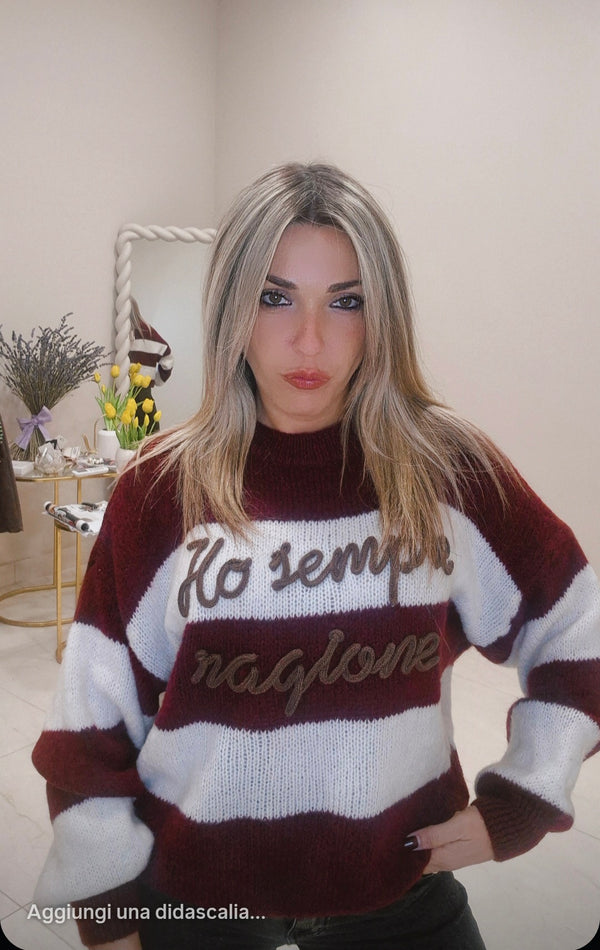 Maglioncino Ho sempre ragione