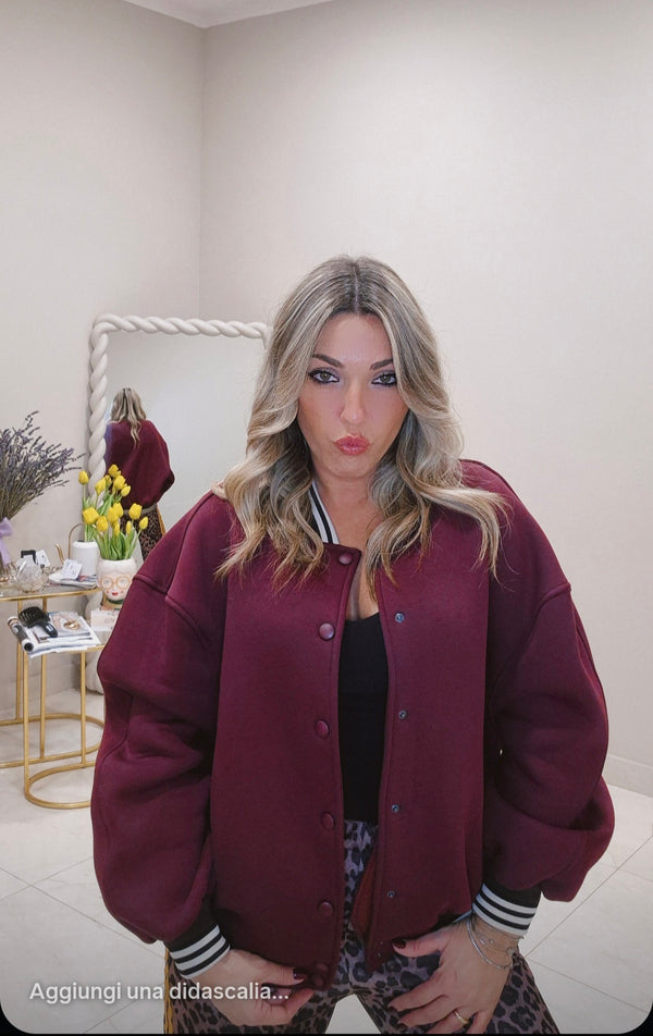 Giubbino felpato Lumina